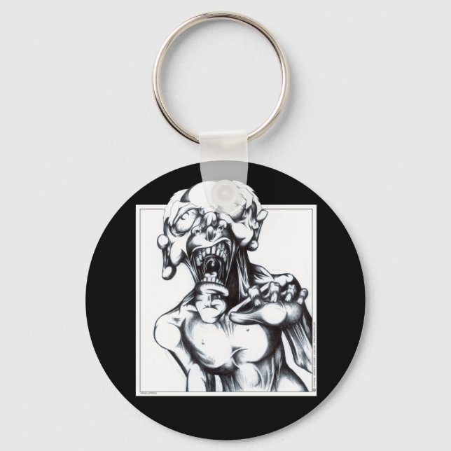 Zombie Hunger Key Ring (Front)