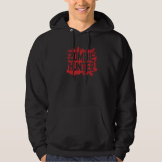 Zombie Hunter Halloween Costume Blood Splatter Hoodie