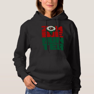 Zombie Hunter Halloween  Cute with an Eye Hunting Hoodie