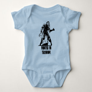 Zombie Hunter in Training Baby Shirt