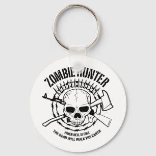 Zombie Hunter Keychain