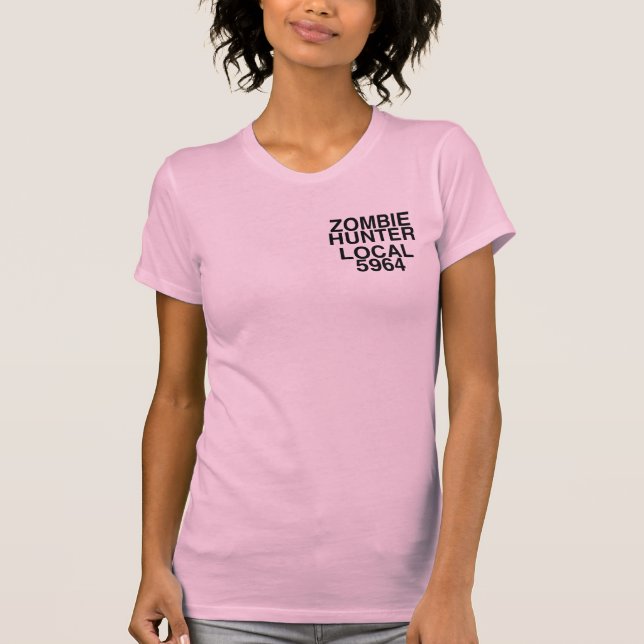 ZOMBIE HUNTER MACHETE TROOPS T-Shirt (Front)
