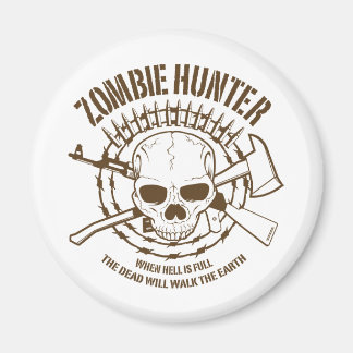 Zombie Hunter Magnet