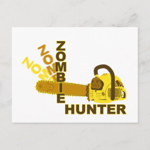 Zombie Hunter Postcard