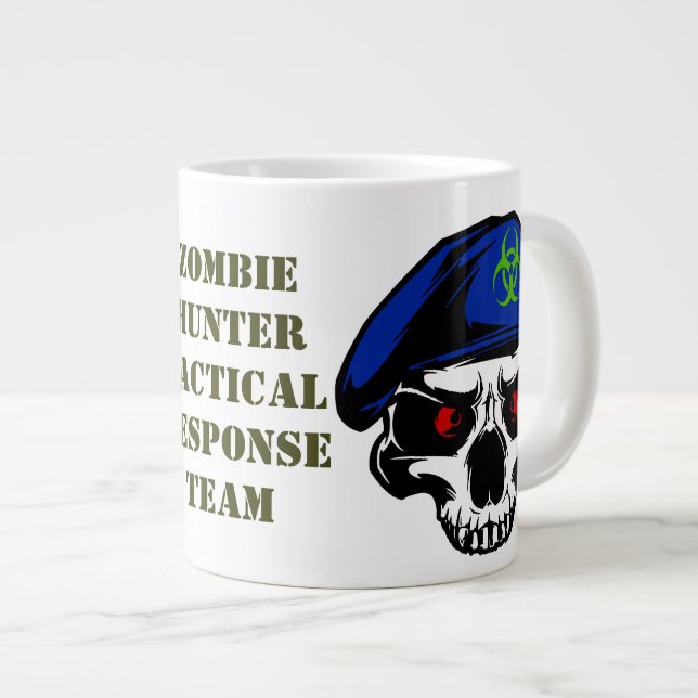 Zombie Hunter Tactical Response Team Mug (Front Right)