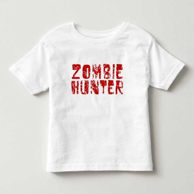 Zombie Hunter Toddler T-Shirt (Front)