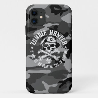 zombie hunter urban camouflage iPhone 11 case