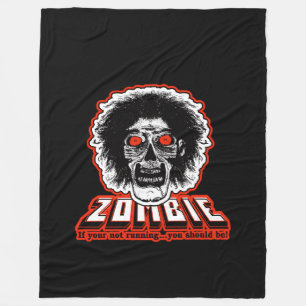 ZOMBIE - if your not running you should be Fleece Blanket