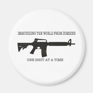 Zombie immunisations magnet