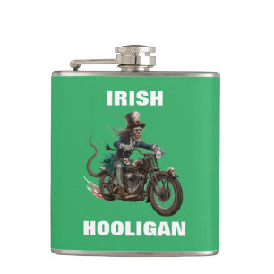 Zombie Irish Hooligan Flask
