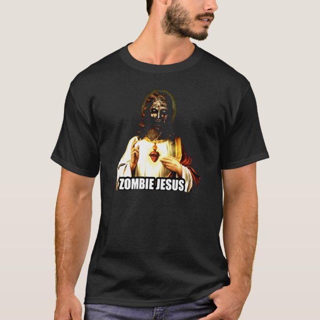 Zombie Jesus  atheist Easter t T-Shirt (Front)