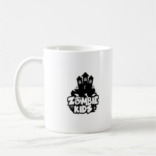 Zombie Kids Haunted House Coffee Mug