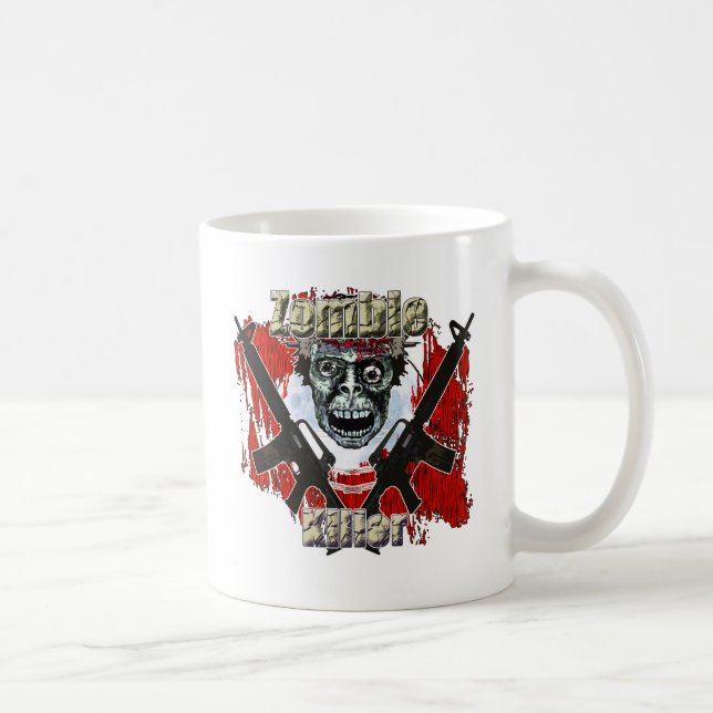 Zombie Killer 4 Coffee Mug (Right)