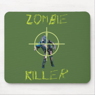 Zombie Killer and Cross hair Mouse Mat