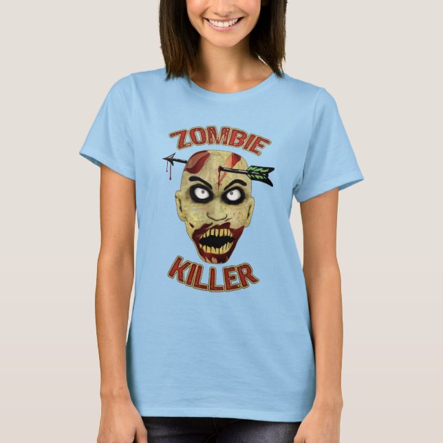 Zombie Killer Crossbow T-Shirt (Front)