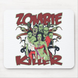 Zombie Killer Mouse Mat