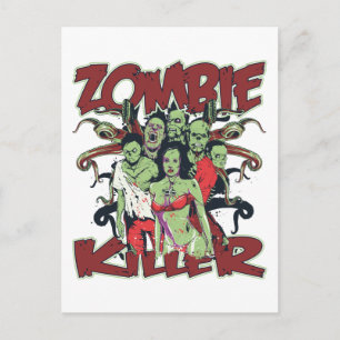 Zombie Killer Postcard