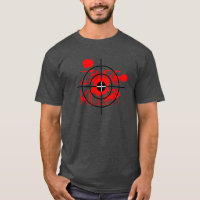 Zombie Killer t shirt with blood splatter