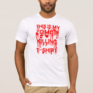 Zombie killing t-shirt