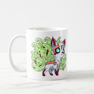Zombie Kitsune Coffee Mug