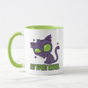 Zombie Kitten Is My Spirit Animal Mug