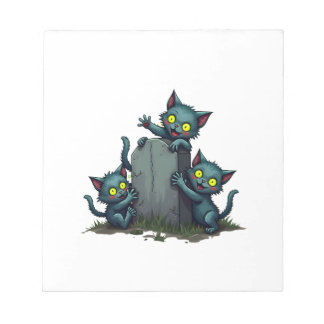 Zombie Kitten Uprising Notepad