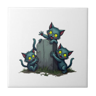 Zombie Kitten Uprising Tile