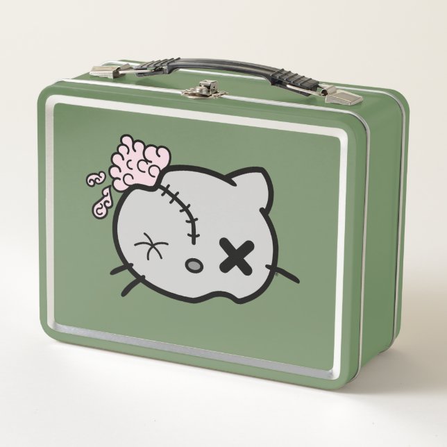 Zombie Kitty Metal Lunch Box (Front)