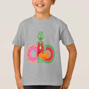 Zombie Lifeguard Pool Party T-Shirt