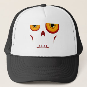 Zombie Long Face Trucker Hat