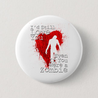 Zombie Love 6 Cm Round Badge