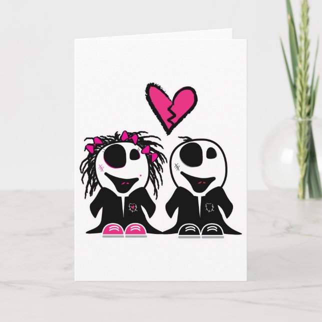 ZOMBIE LOVE CARD (Front)