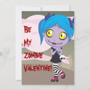 Zombie Love Holiday Card