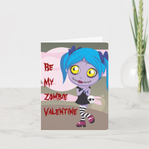 Zombie Love Holiday Card
