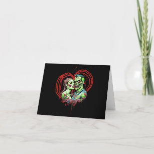 Zombie Love Holiday Card