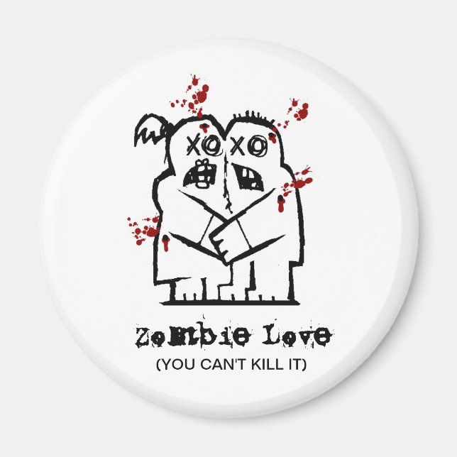 Zombie Love Magnet (Front)