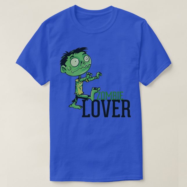 Zombie Lover Mask T-Shirt (Design Front)
