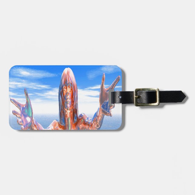Zombie Luggage Tag (Front Horizontal)