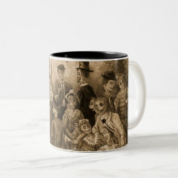 Zombie Luncheon of the Boating Party Wraparound Two-Tone Coffee Mug