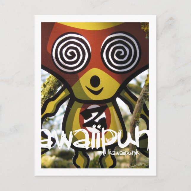 Zombie Mascot Postcard (Front)