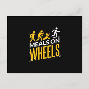 Zombie meals postcard