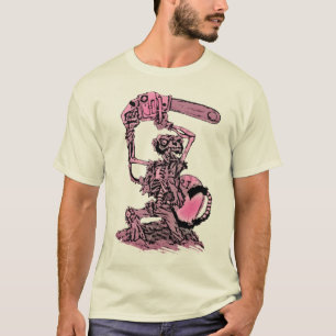 Zombie Monkey with a Chainsaw t-shirt