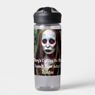 Zombie Monogram Water Bottle