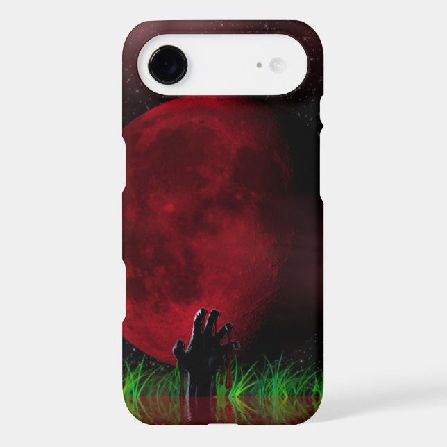 Zombie Moon Case-Mate iPhone Case (Back)