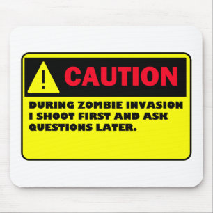 ZOMBIE MOUSE MAT