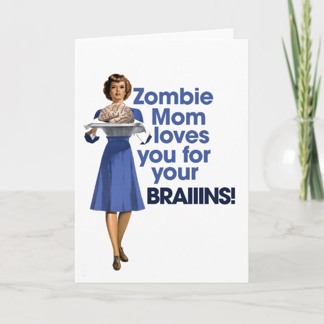 Zombie Mum Card (Front)