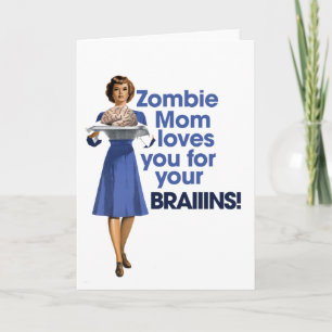 Zombie Mum Card