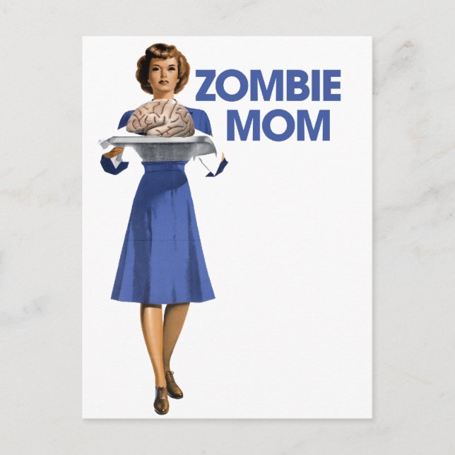 Zombie Mum Postcard (Front)
