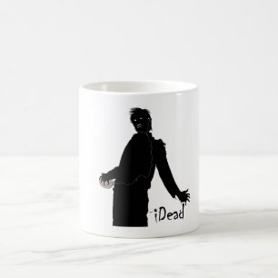 Zombie Music Outline Coffee Mug