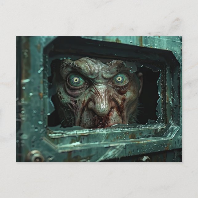 Zombie Nathaniel Postcard (Front)